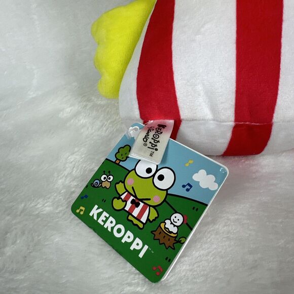 12” Keroppi Sanrio 2023 Frog Kawaii Plush Stuffed Animal Toy Doll Hello Kitty - Picture 7 of 12